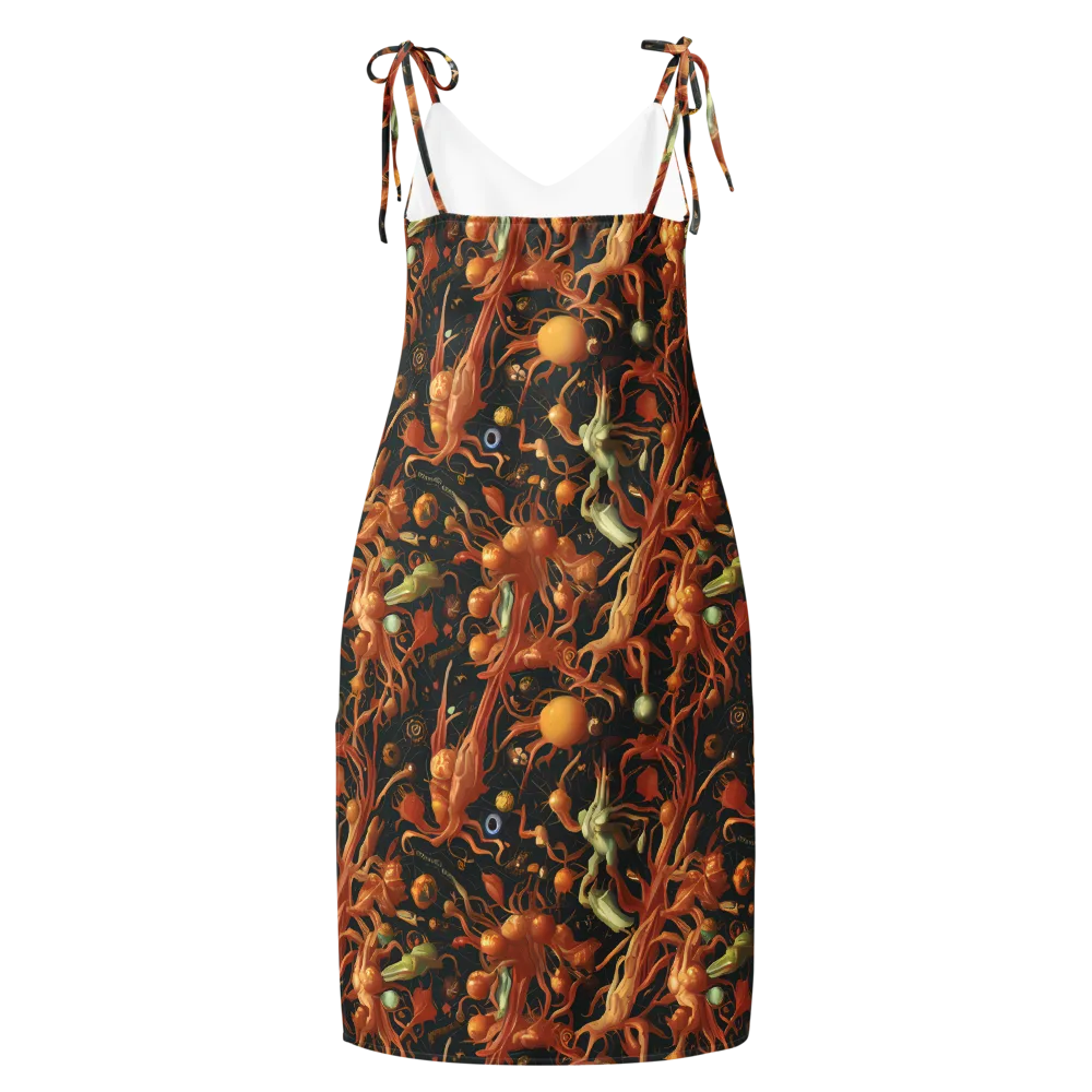 Bosschaert's Nebula on Slip Dress — Back