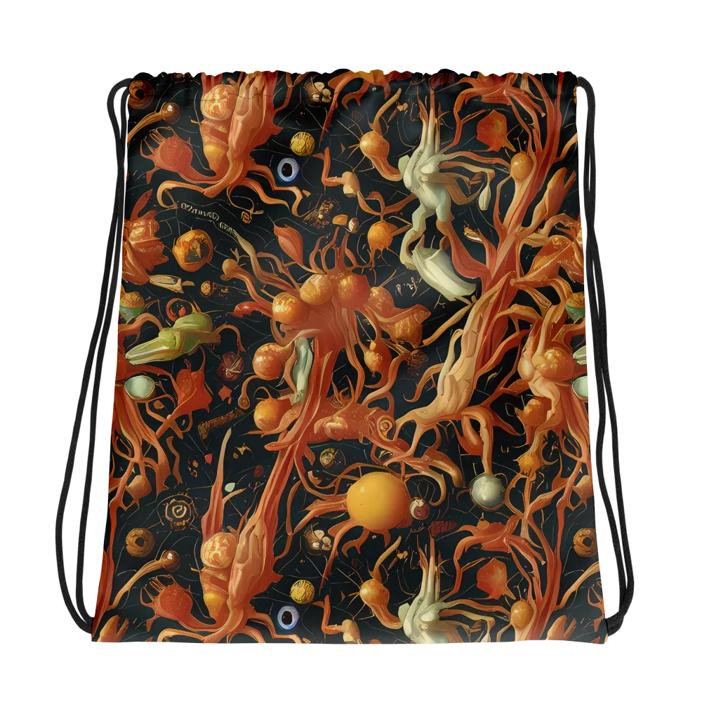 Bosschaert's Nebula on Drawstring Bag — Photo