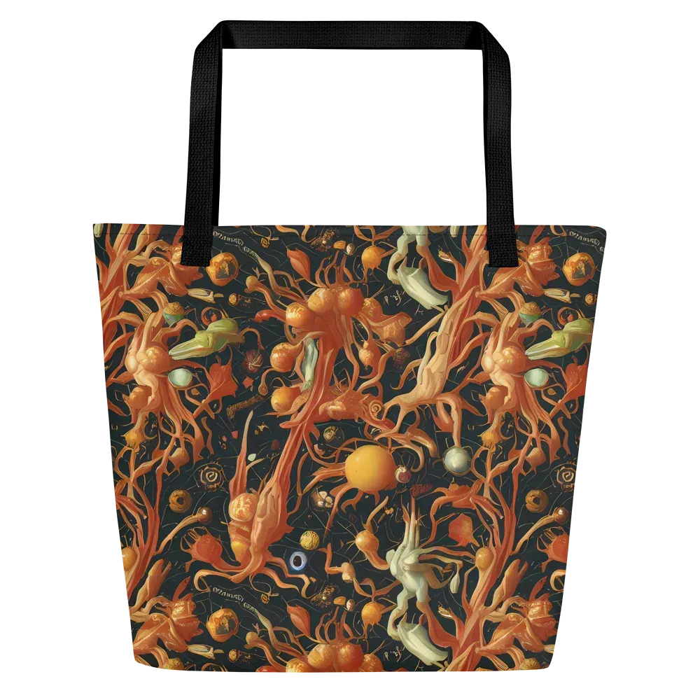 Bosschaert's Nebula on Large Tote Bag W/ Pocket — Front