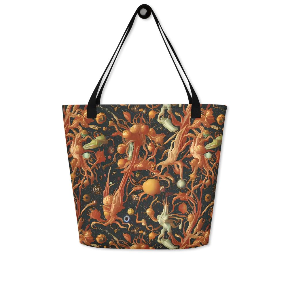 Bosschaert's Nebula on Large Tote Bag W/ Pocket — Front