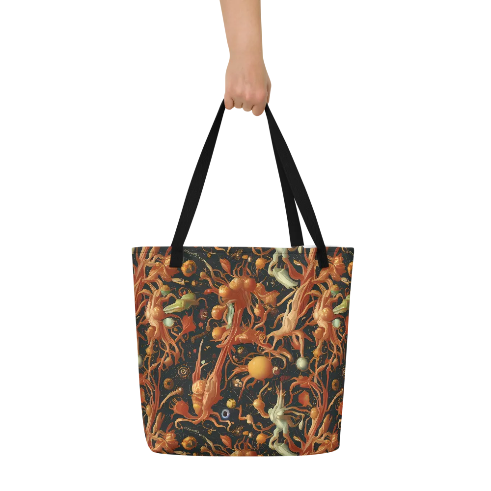 Bosschaert's Nebula on Large Tote Bag W/ Pocket — Front