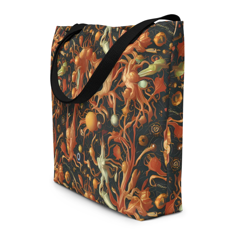 Bosschaert's Nebula on Large Tote Bag W/ Pocket — Front