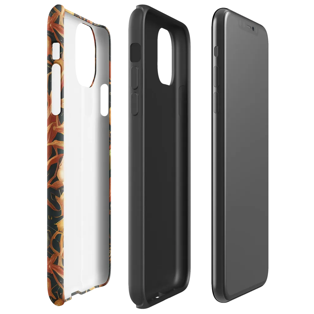 Bosschaert's Nebula on Tough Case for iPhone® — Right