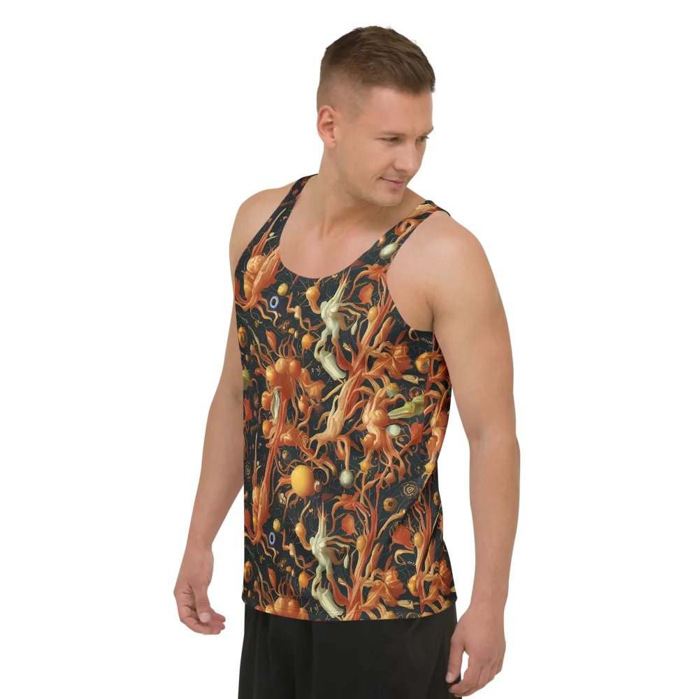 Bosschaert's Nebula on Men's Tank Top — Left Front