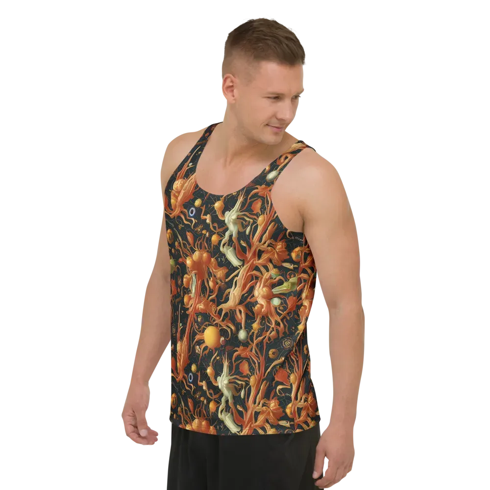 Bosschaert's Nebula on Men's Tank Top — Left Front