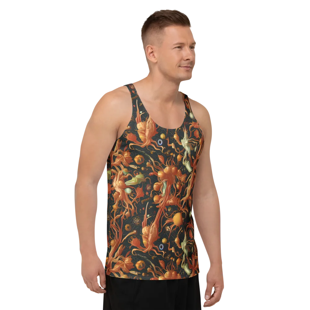 Bosschaert's Nebula on Men's Tank Top — Right Front