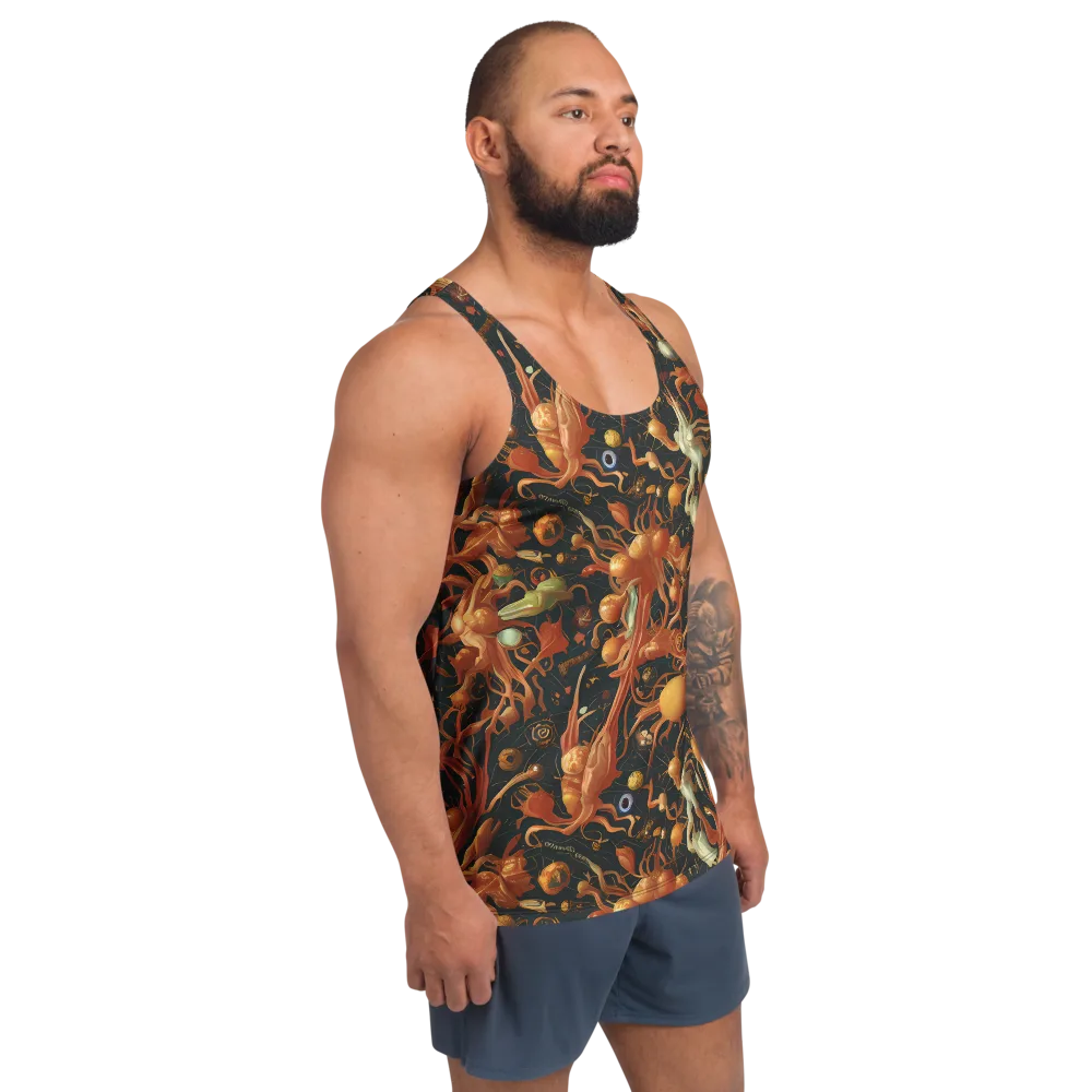 Bosschaert's Nebula on Men's Tank Top — Right Front