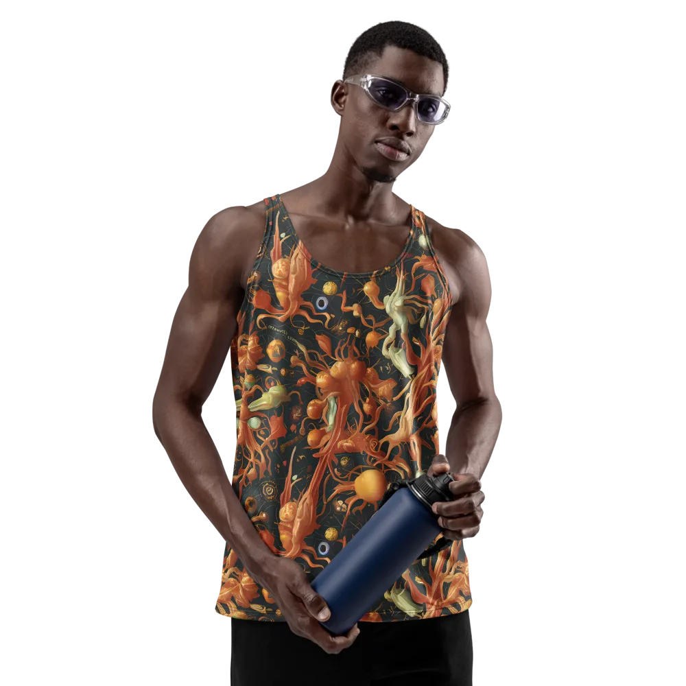Bosschaert's Nebula on Men's Tank Top — Front