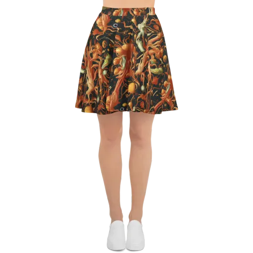 Bosschaert's Nebula on a Skater Skirt