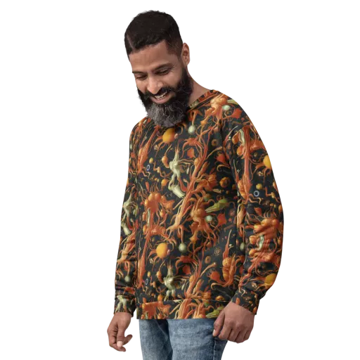 Bosschaert's Nebula on a Sweatshirt