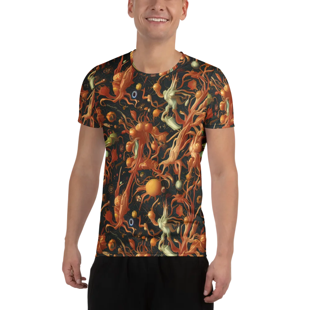 Bosschaert's Nebula on Men's Athletic T-Shirt — Front