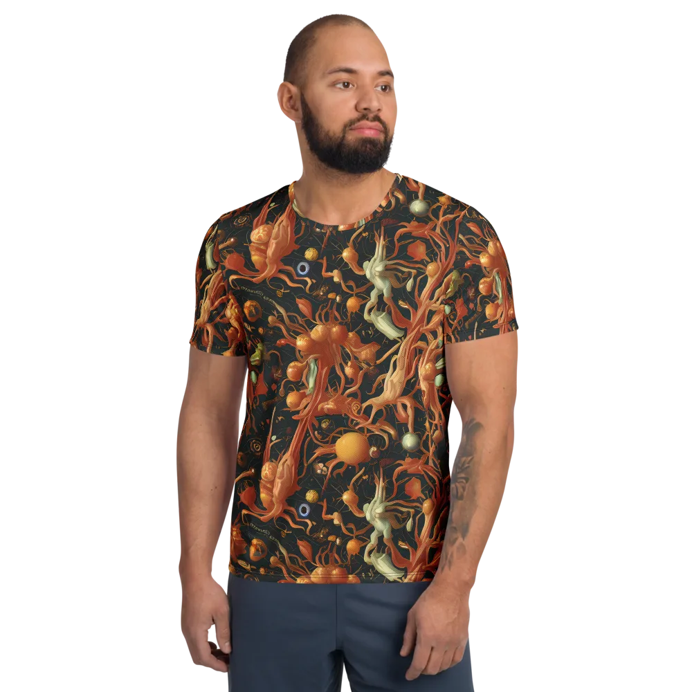 Bosschaert's Nebula on Men's Athletic T-Shirt — Front