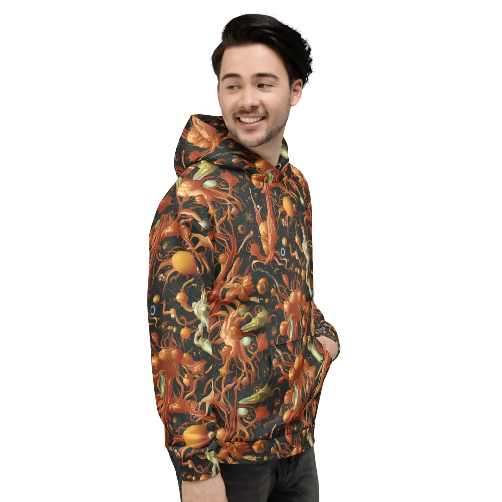 Bosschaert's Nebula on Hoodie — Right