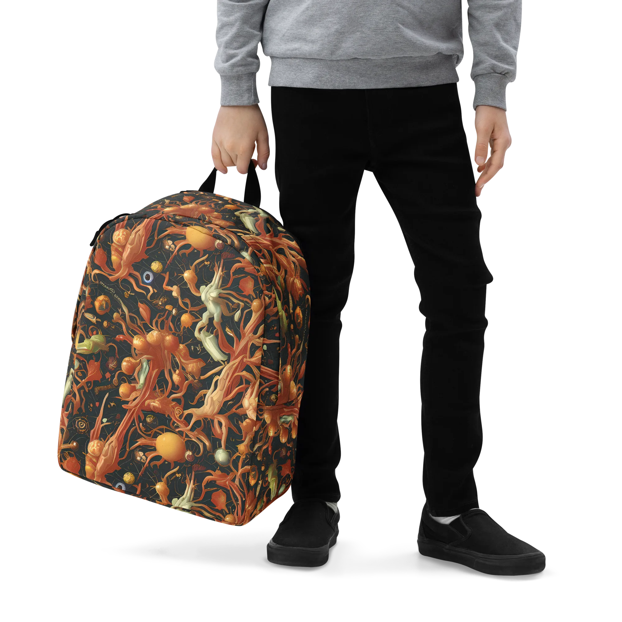 Bosschaert's Nebula on Minimalist Backpack — Zoomed-in