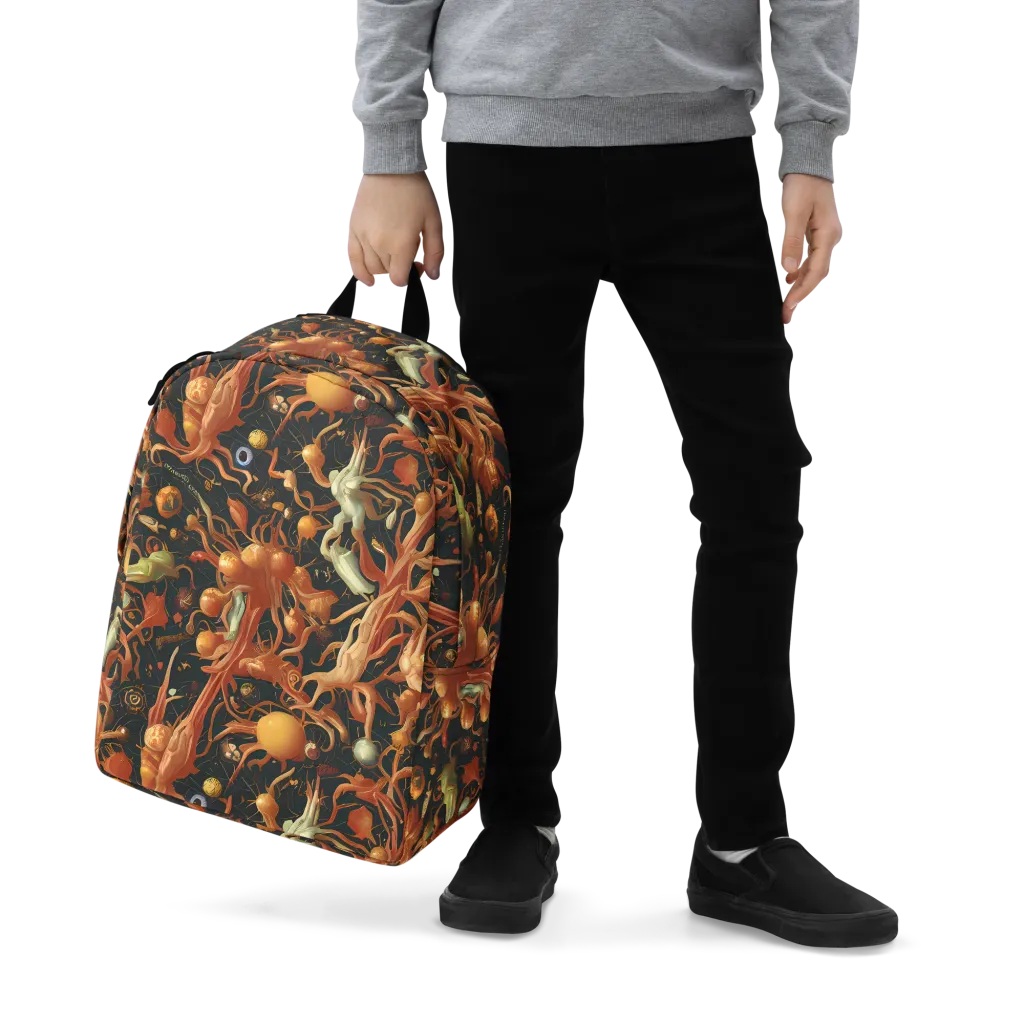 Bosschaert's Nebula on Minimalist Backpack — Zoomed-in