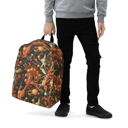 Bosschaert's Nebula on a Minimalist Backpack