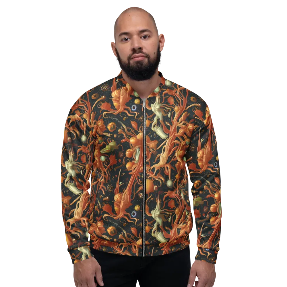 Bosschaert's Nebula on Bomber Jacket — Front