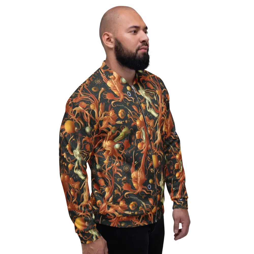 Bosschaert's Nebula on Bomber Jacket — Right