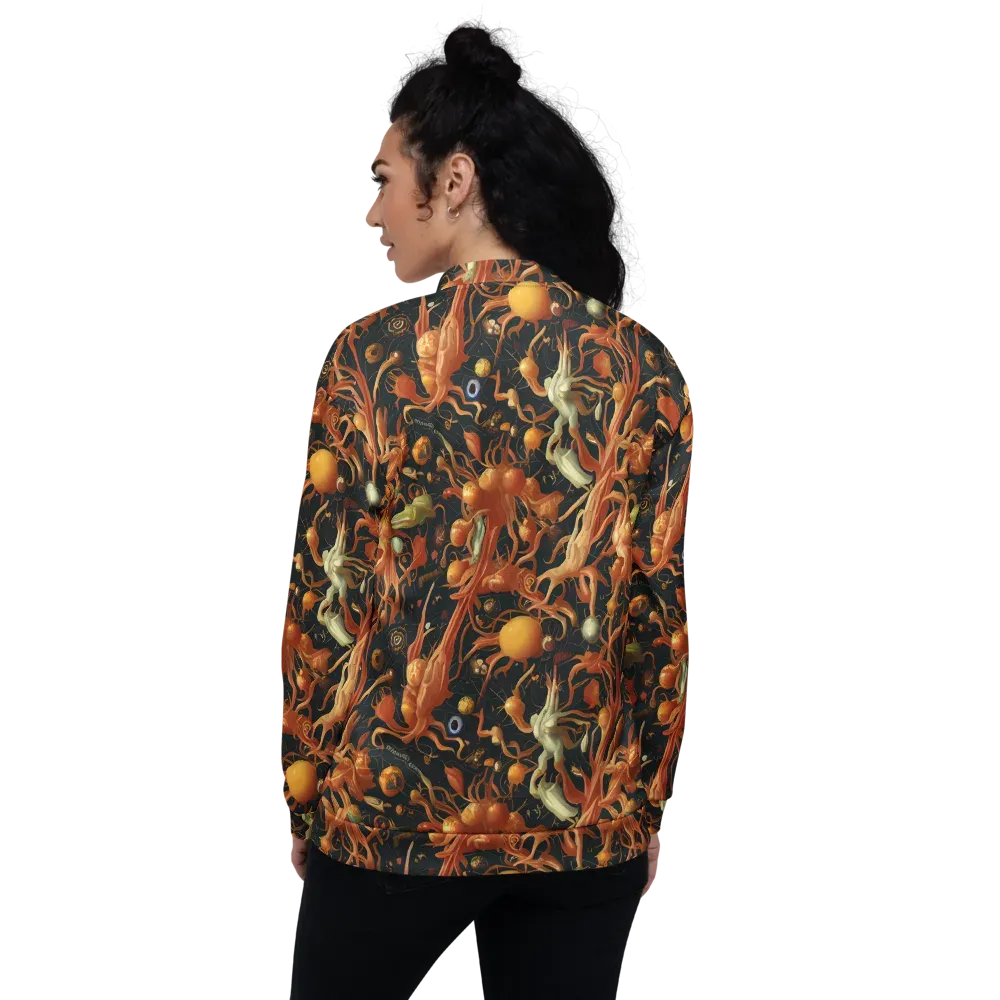 Bosschaert's Nebula on Bomber Jacket — Back