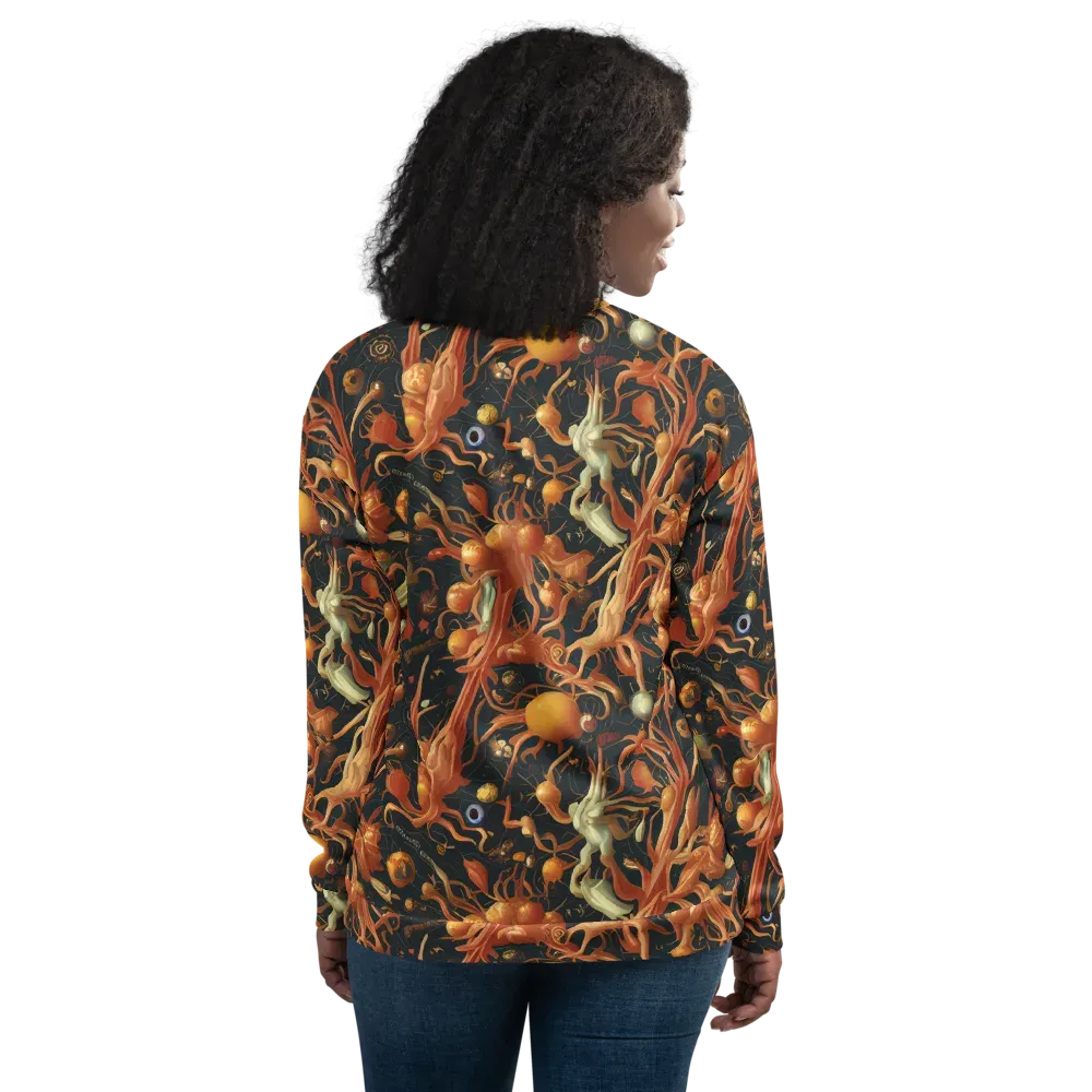 Bosschaert's Nebula on Bomber Jacket — Back