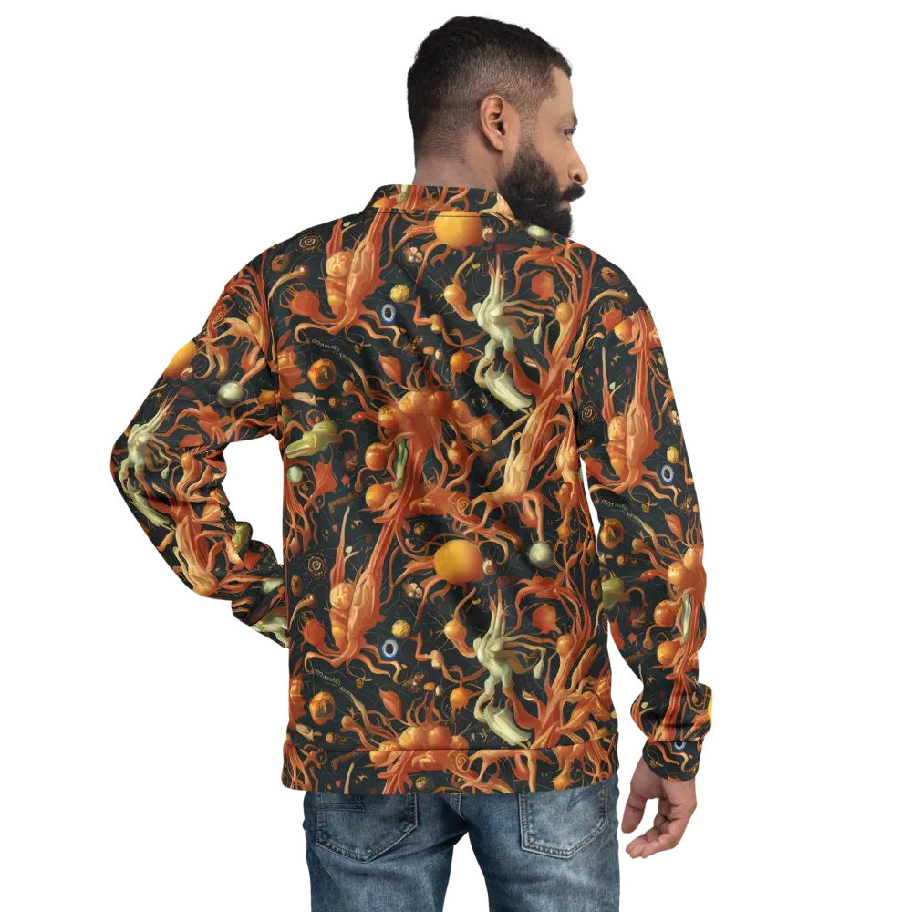 Bosschaert's Nebula on Bomber Jacket — Back