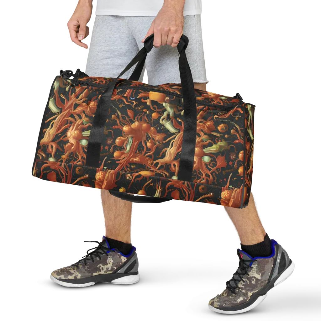 Bosschaert's Nebula on Duffle Bag — Front
