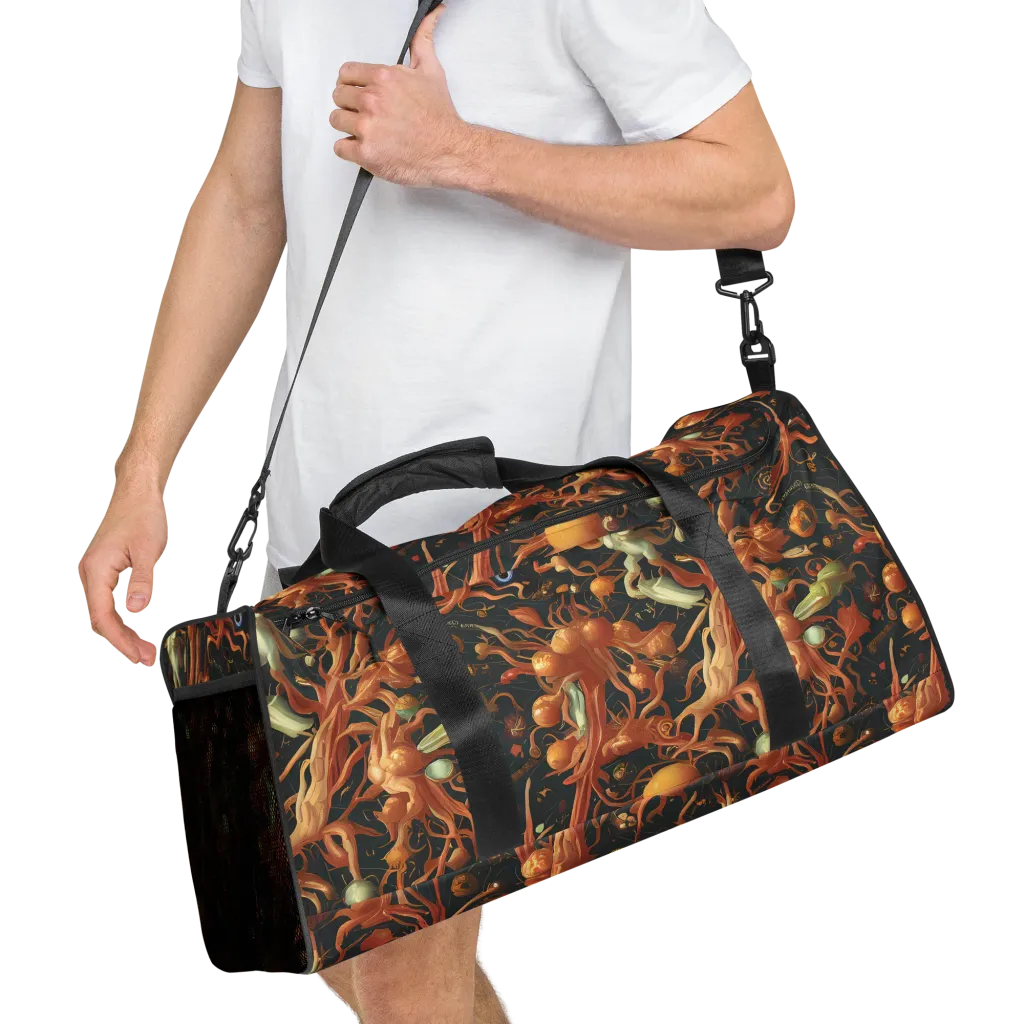 Bosschaert's Nebula on Duffle Bag — Right Front