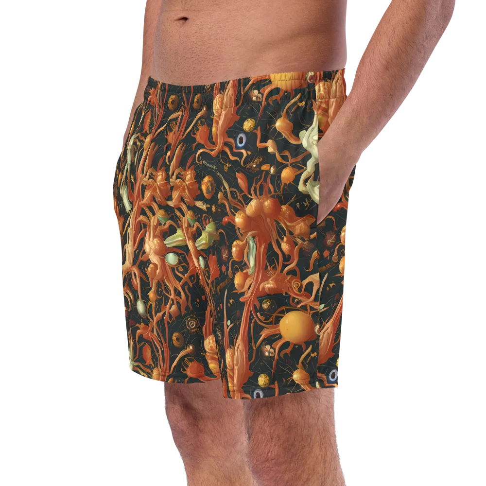 Bosschaert's Nebula on Swim Trunks — Left Front