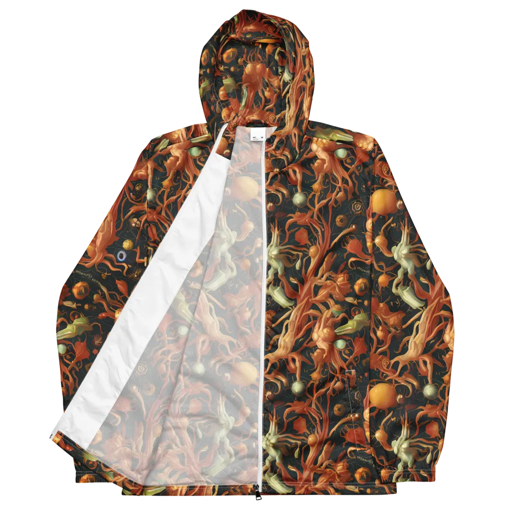 Bosschaert's Nebula on Men's Windbreaker — Front