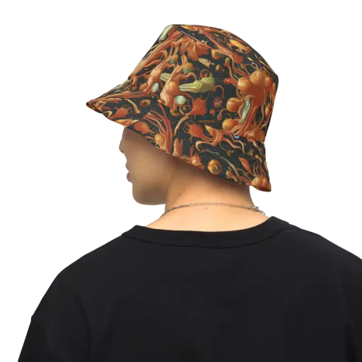 Bosschaert's Nebula on a Reversible Bucket Hat