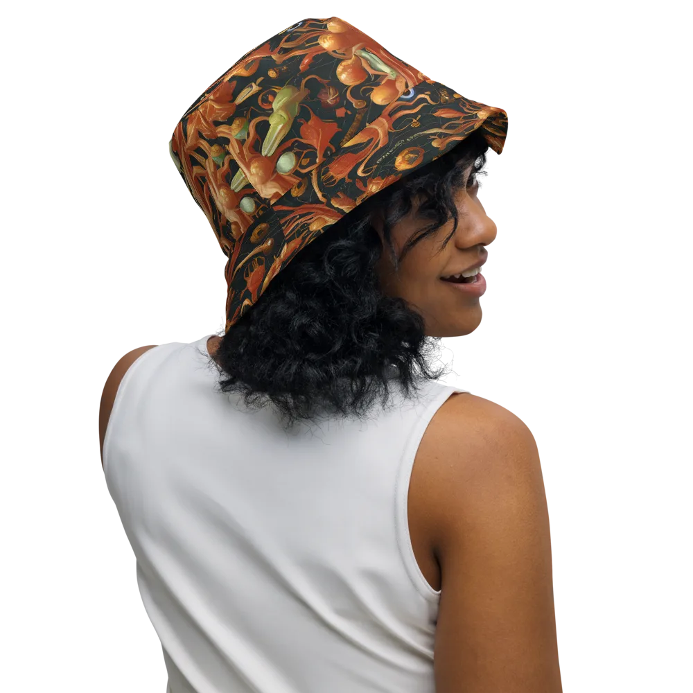 Bosschaert's Nebula on Reversible Bucket Hat — Right Outside