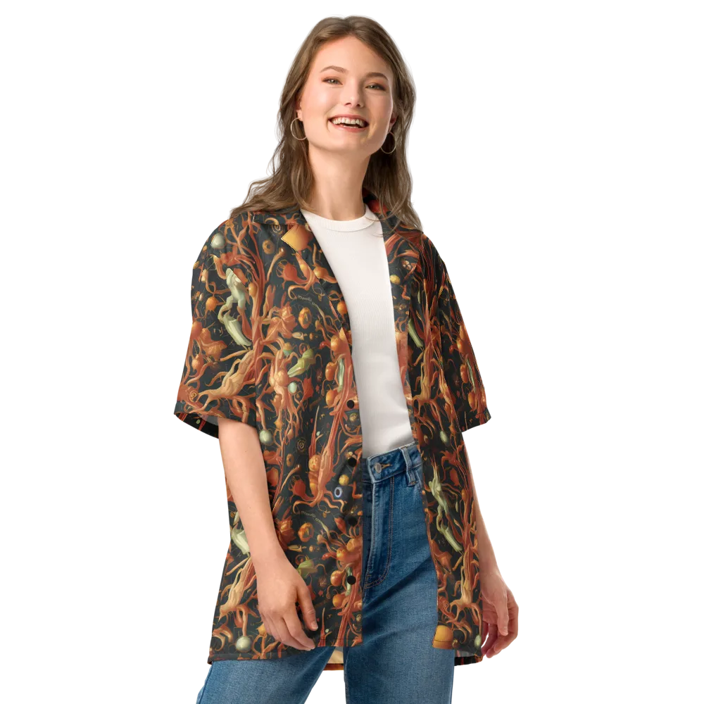 Bosschaert's Nebula on Button Shirt — Front