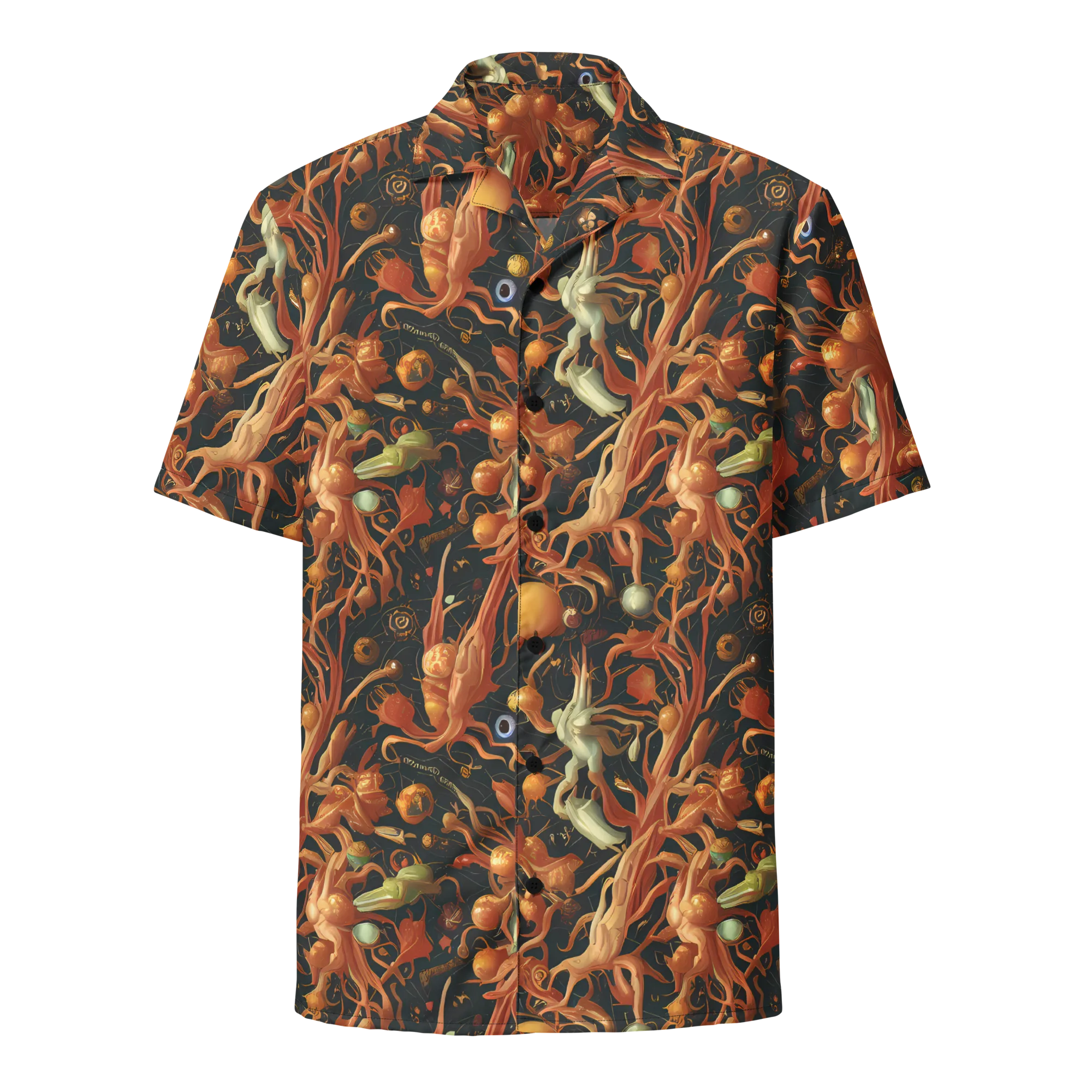 Bosschaert's Nebula on Button Shirt — Front