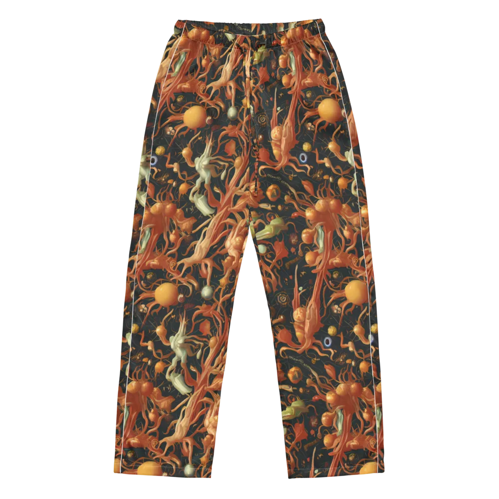 Bosschaert's Nebula on Women's Pajama Pants — Front