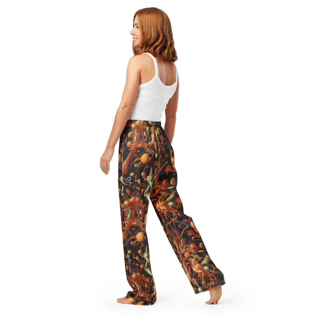 Bosschaert's Nebula on Women's Pajama Pants — Back