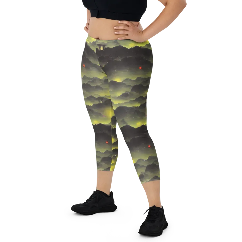 Spectral Isle on Capri Leggings — Front