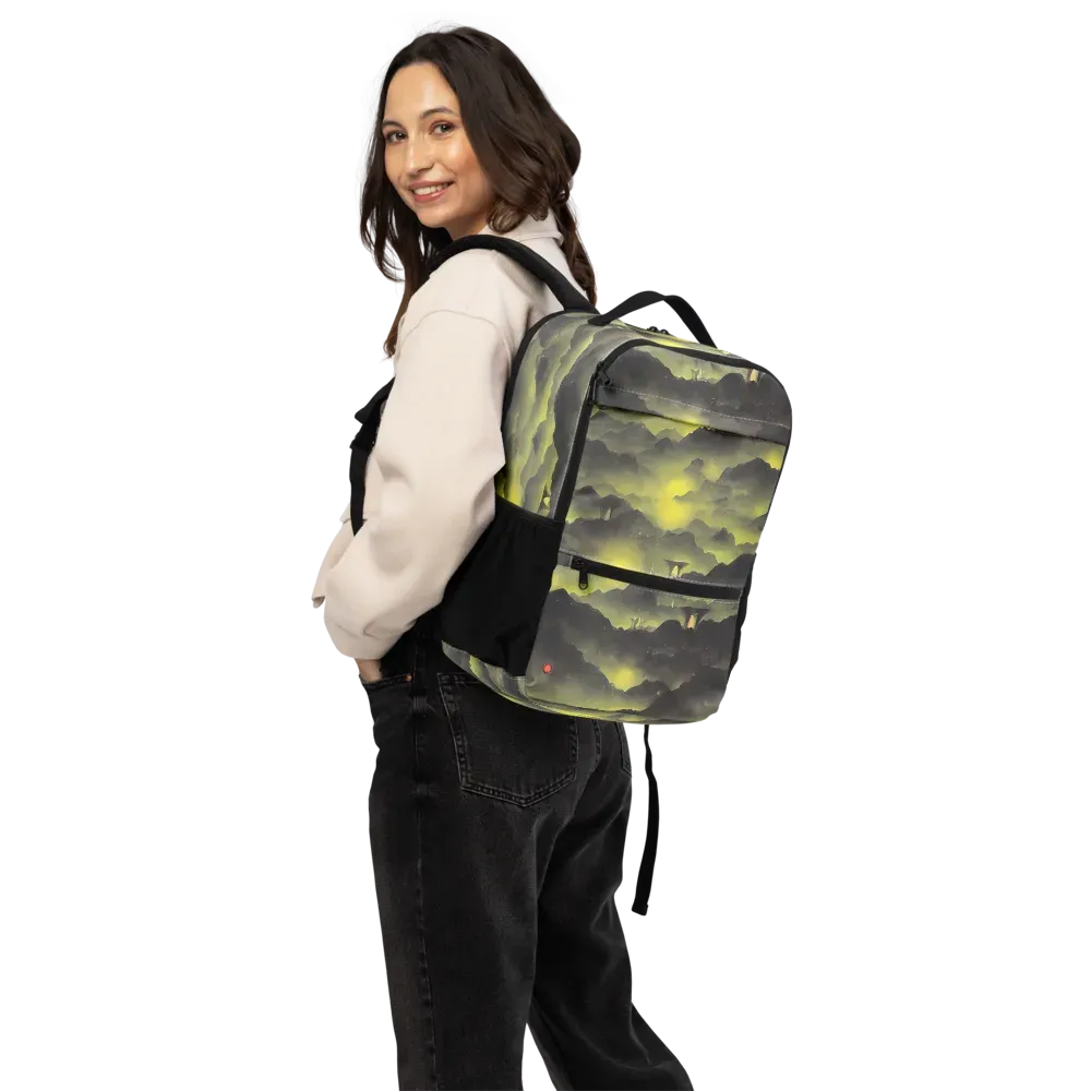 Spectral Isle on Utility Backpack — Back