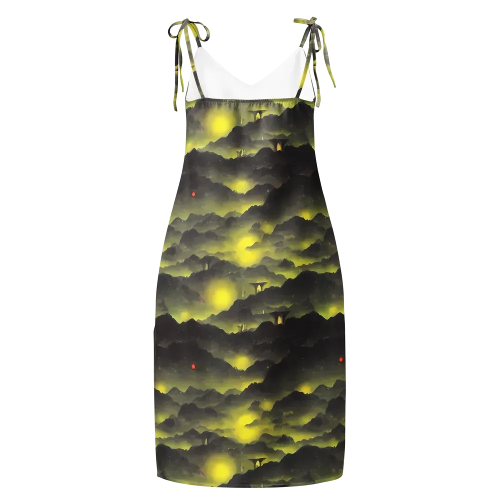 Spectral Isle on Slip Dress — Back