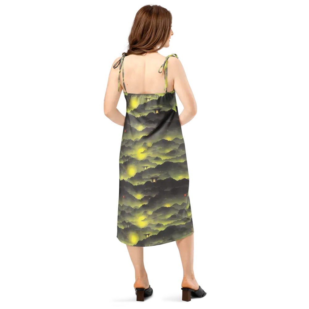 Spectral Isle on Slip Dress — Back