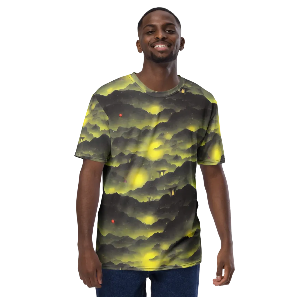Spectral Isle on Men's Crew Neck T-Shirt — Front