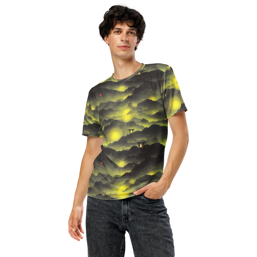 Spectral Isle on Men's Crew Neck T-Shirt — Front