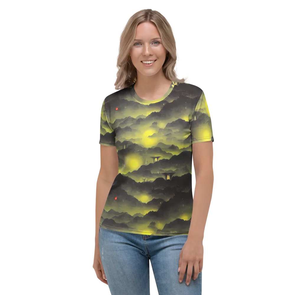 Spectral Isle on Women's Crew Neck T-Shirt — Front
