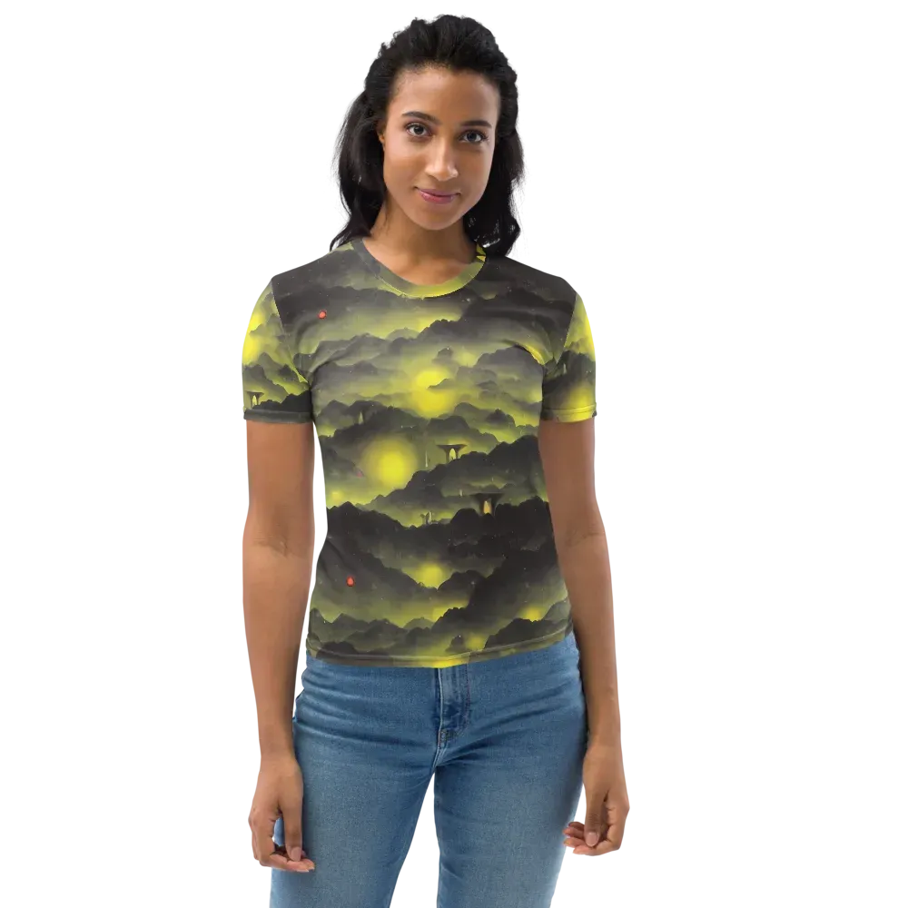 Spectral Isle on Women's Crew Neck T-Shirt — Front