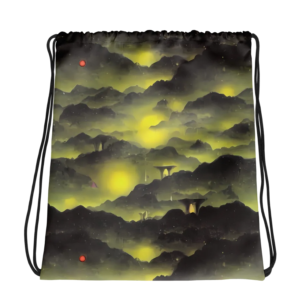 Spectral Isle on Drawstring Bag — Photo