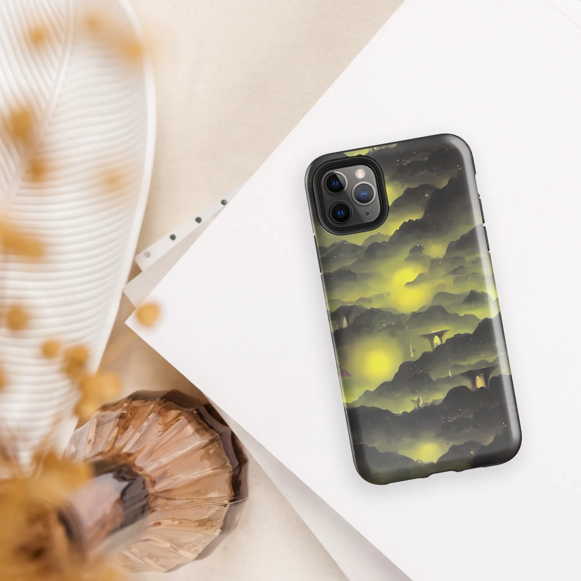 Spectral Isle on Tough Case for iPhone® — Front