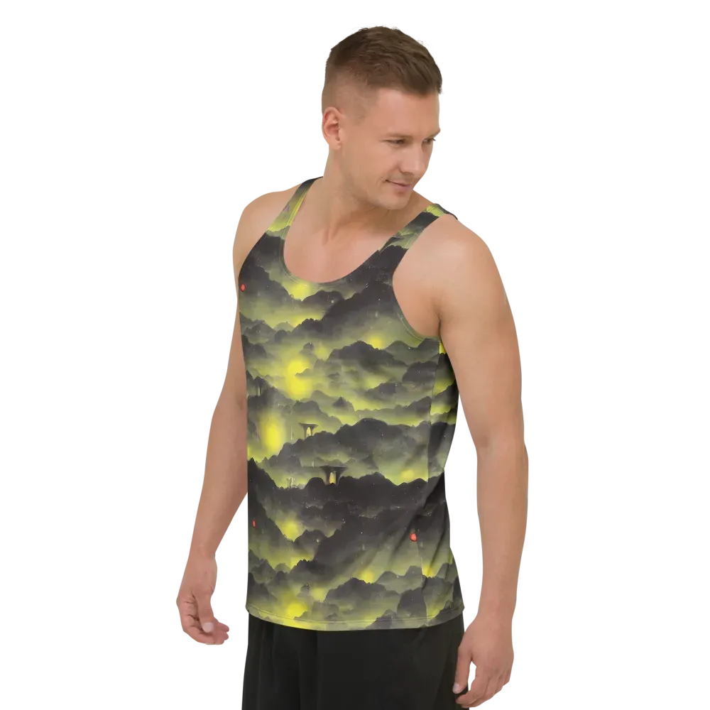 Spectral Isle on Men's Tank Top — Left Front