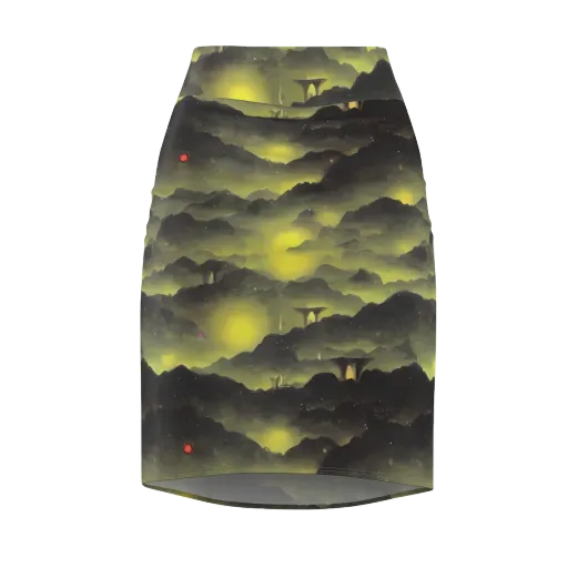Spectral Isle on a Pencil Skirt