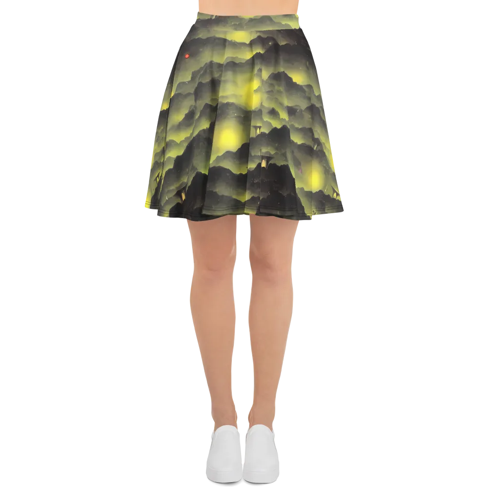 Spectral Isle on Skater Skirt — Front