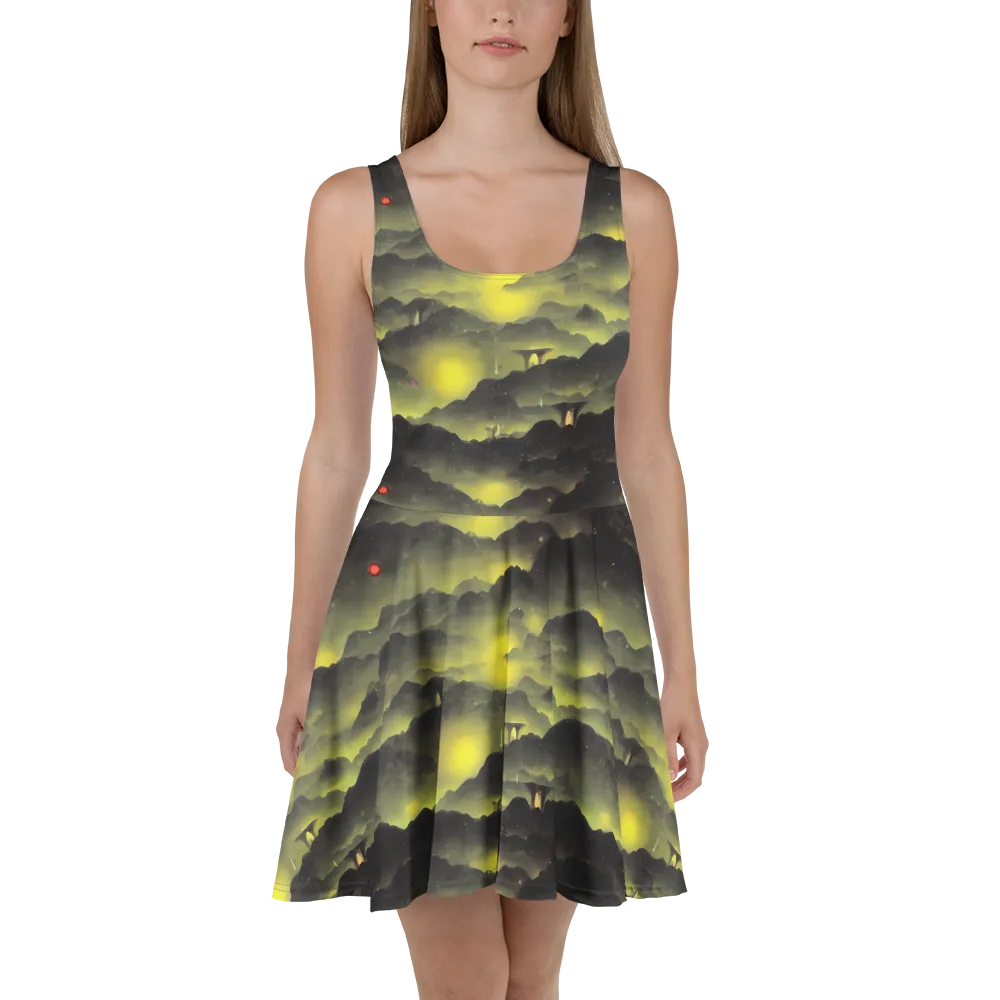 Spectral Isle on Skater Dress — Front