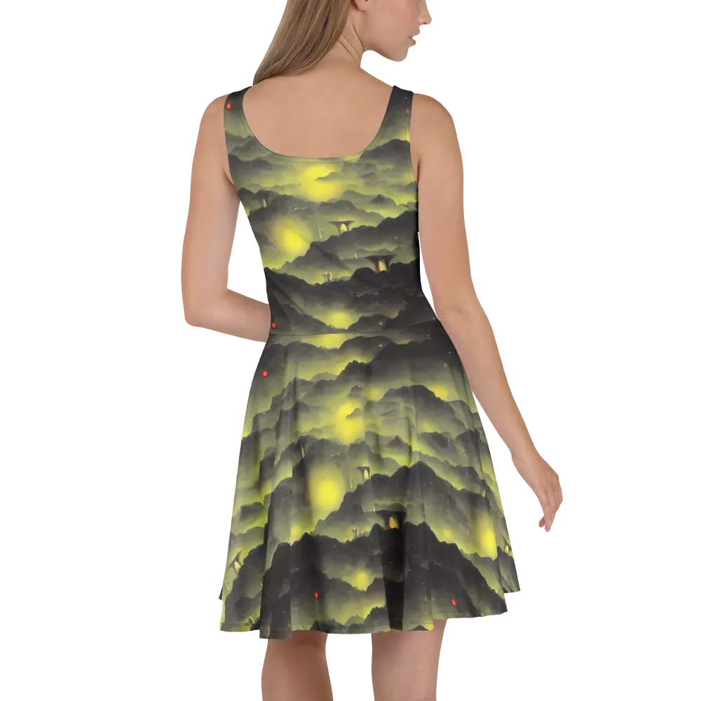 Spectral Isle on Skater Dress — Back